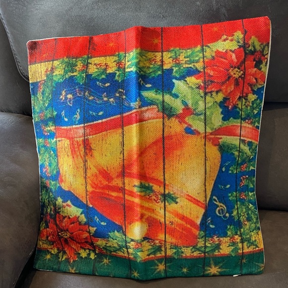 Other - New Holiday Pillowcase for 18” Square Throw Pillow